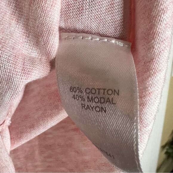 Pure Jill 3/4 Sleeve Pink Top,Size Small P.Cotton and Modal.Excellent Condition. - Picture 4 of 5